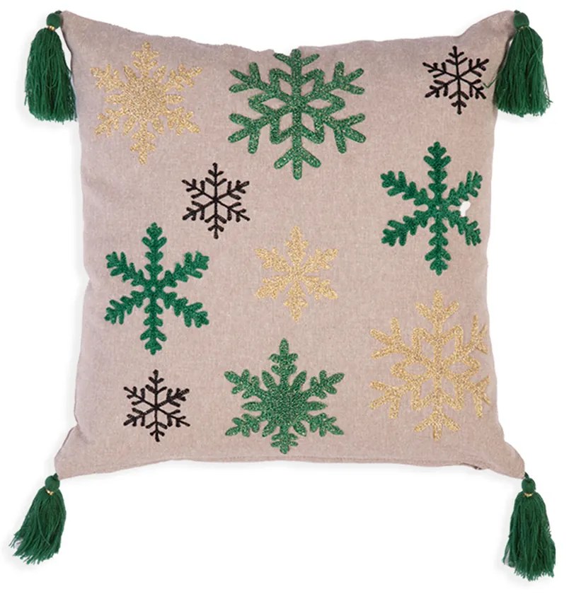 Χριστουγεννιάτικο Μαξιλάρι (45x45) Nef-Nef Homeware Green Spirit