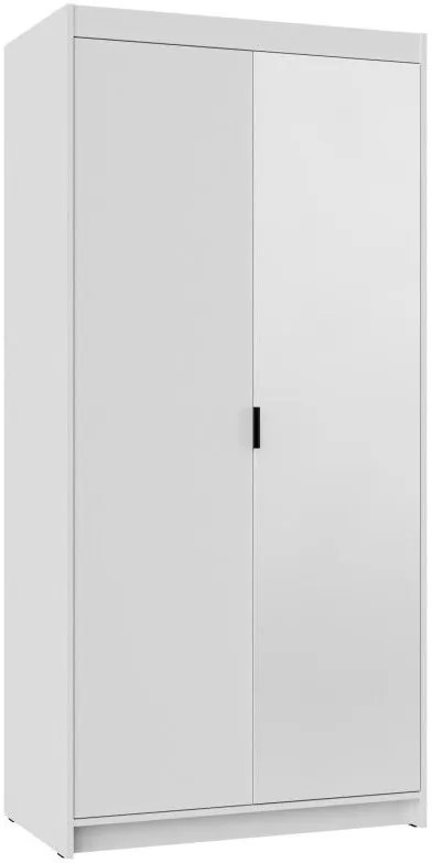 Ντουλάπα Ester 2D1L δίφυλλη-Leuko