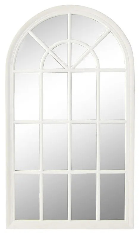 Τοίχο καθρέφτη Home ESPRIT Λευκό Παράθυρο 80 x 3,5 x 140 cm