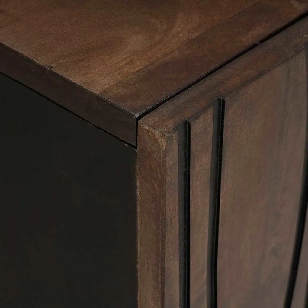 vidaXL Σετ Επίπλων Μπάνιου με συρτάρι 3 pcs Καφέ 180 x 33 x 75 εκ.