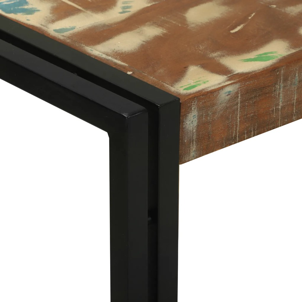 vidaXL Τραπέζι κονσόλας 120 x 33 x 75 εκ Μασίφ ανακυκλωμένο ξύλο