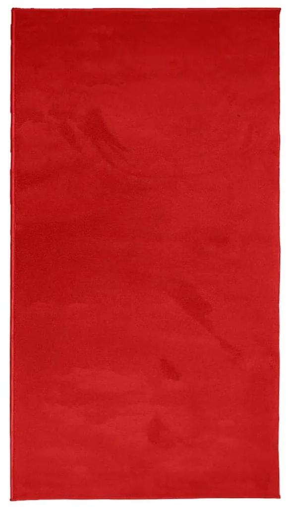 vidaXL Χαλί OVIEDO με Κοντό Πέλος Κόκκινο 80 x 150 εκ.