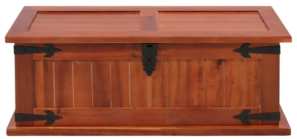 vidaXL Μπαούλο Αποθήκευσης 60 x 25 x 22 εκ. από Μασίφ Ξύλο Ακακίας