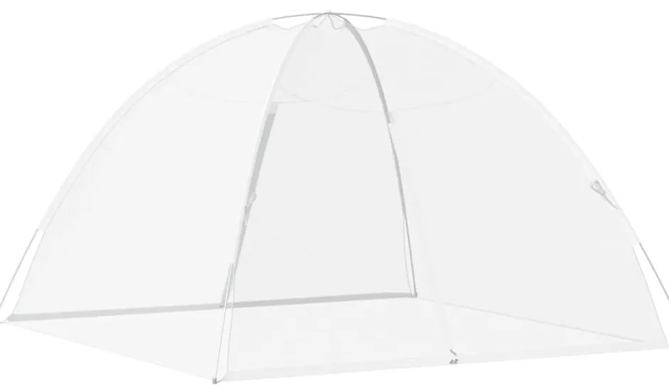 vidaXL Κουνουπιέρα Mongolia με Πόρτες 200 Δίχτυ Λευκό 200x200x135 εκ.