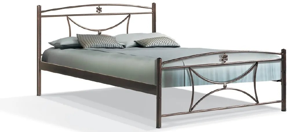 Κρεβάτι Μαργαρίτα για στρώμα 160χ200 υπέρδιπλο με επιλογές χρωμάτων