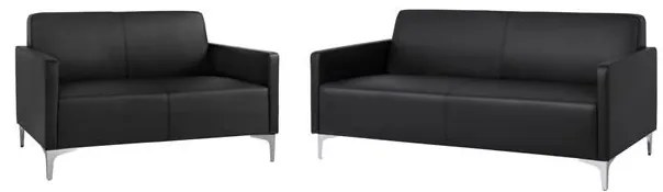 ΣΕΤ 2 ΤΜΧ ΚΑΝΑΠΕΣ 3ΘΕΣΙΟΣ ΚΑΙ 2ΘΕΣΙΟΣ NELLIE HM11274.01 ΜΑΥΡΟ ΧΡΩΜΑ