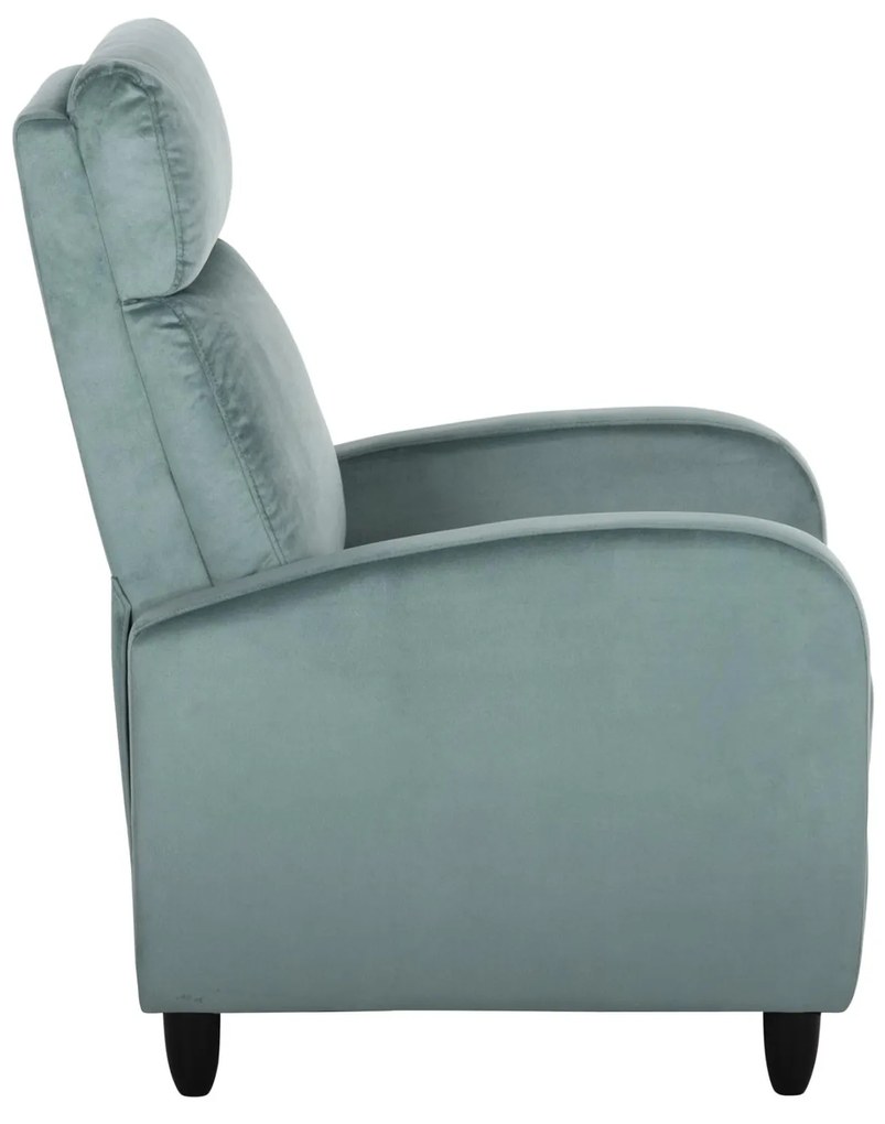 Πολυθρόνα HIBER RELAX C9782.07 Φυστικί Βελούδο 67,5x90x104Υ εκ. 67.5x90x104 εκ.