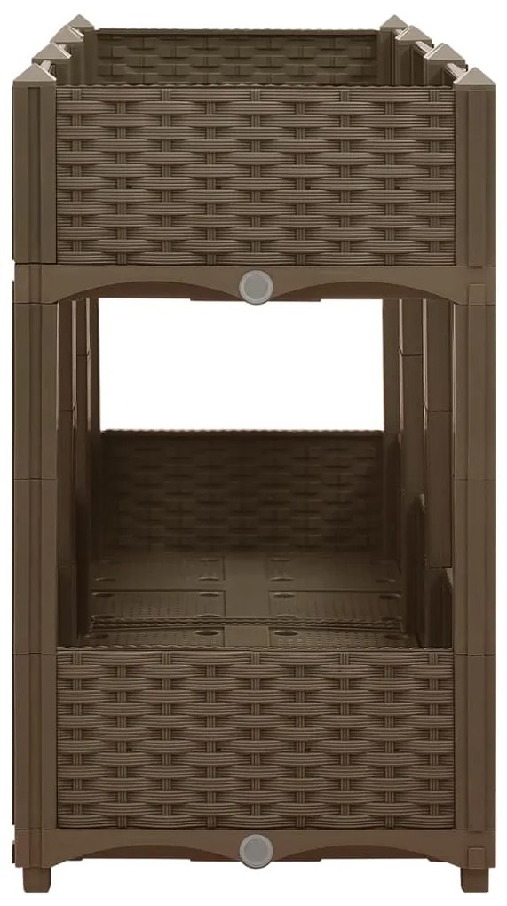 vidaXL Ζαρντινιέρα 120 x 40 x 71 εκ. από Πολυπροπυλένιο