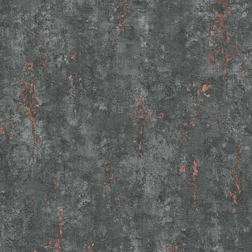 Ταπετσαρία Τοίχου Τεχνοτροποία Gray Copper 1037547 53cm x 10m