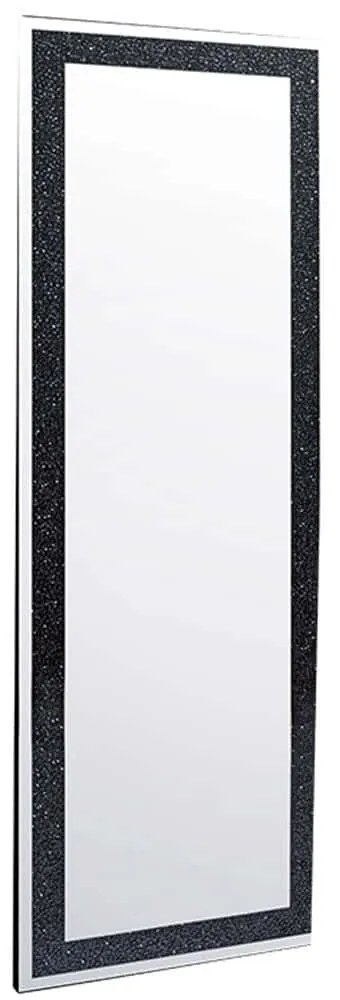 Καθρέπτης Τοίχου Tessa 2690202 50x150cm Glitter Effect Black Mirrors &amp; More Γυαλί