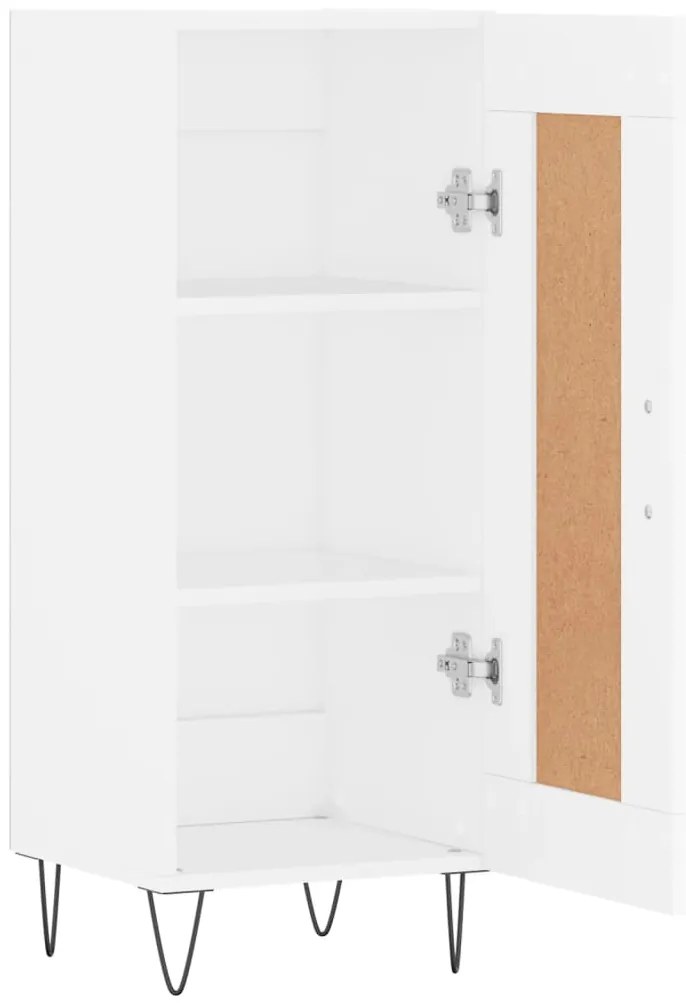 vidaXL Ντουλάπι Λευκό 34,5 x 34 x 90 εκ. από Επεξεργασμένο Ξύλο