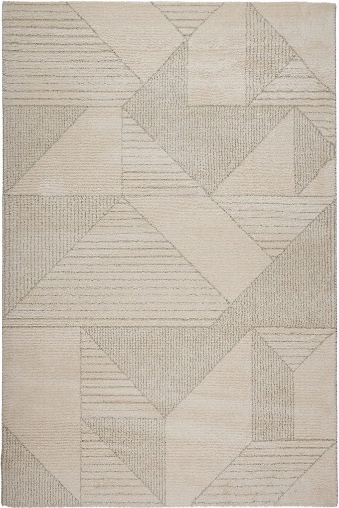 Χαλί Naf Naf Siroc 50813 657 Ecru-Beige Βιοκαρπέτ 160X230cm