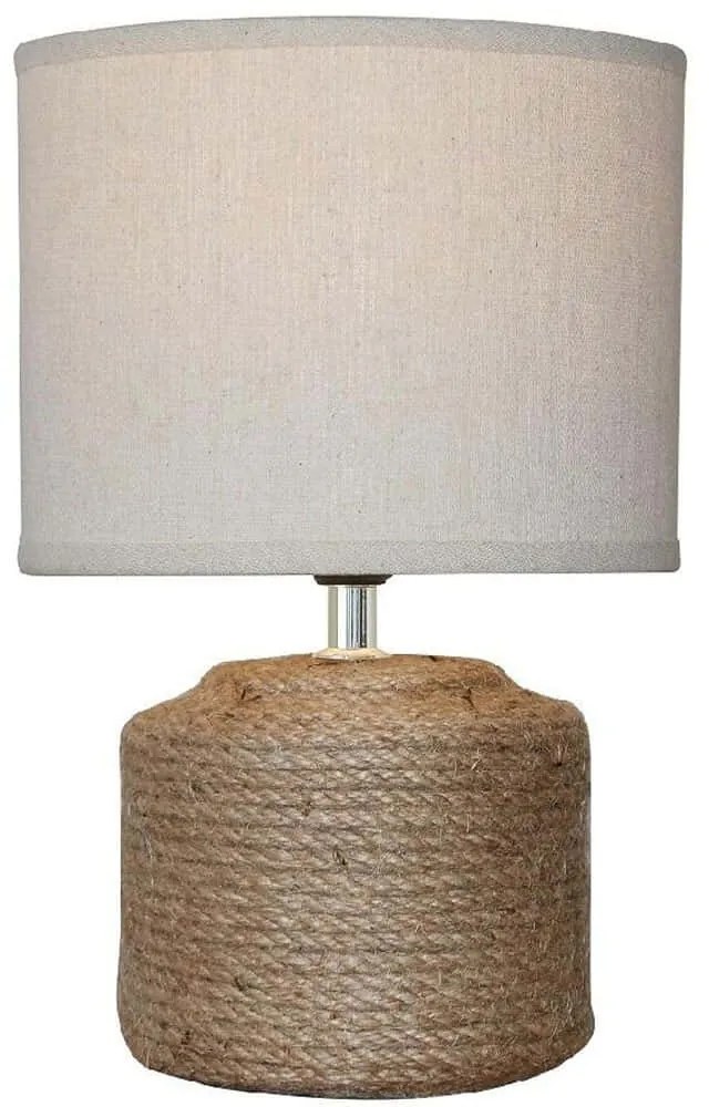 Φωτιστικό Επιτραπέζιο HAP405 31,5cm E14 Brown-Beige Espiel