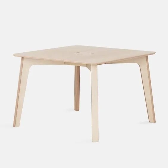 Σετ των 2 Intra απο ξύλο plywood 3mm-4mm πάχος – ξύλο τετράγωνου τραπεζιού κόντρα πλακέ 50x60 cm INTRAVECTRY-MY555251