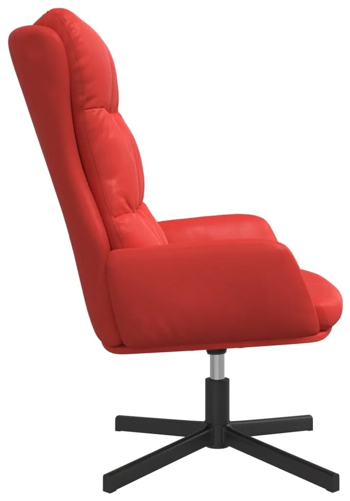 vidaXL Πολυθρόνα Relax Κόκκινη από Συνθετικό Δέρμα