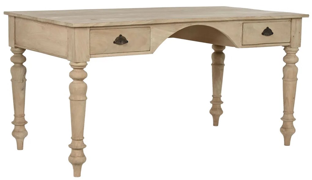 Γραφείο Home ESPRIT Ξύλο από Μάνγκο 150 x 76 x 76 cm
