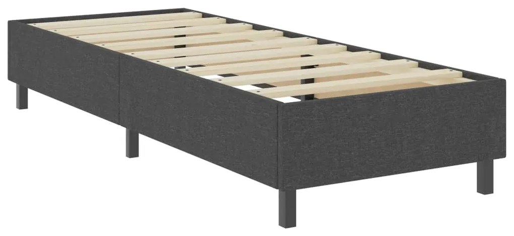 Πλαίσιο Κρεβατιού Boxspring Γκρι 80 x 200 εκ. Υφασμάτινο - Γκρι