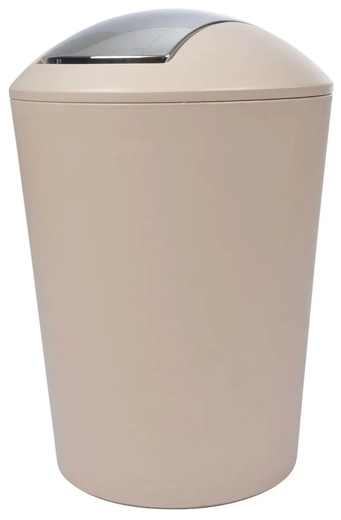 Καλάθι απορριμμάτων Douceur d'intérieur με χωρητικότητα 5.6L και διαστάσεις 19.7x28.5cm - Taupe