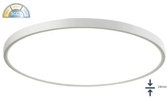 Πλαφονιέρα Οροφής Στρογ LED 3CCT 45W Φ60 ΦOS_ME 05-00452-1 Λευκό