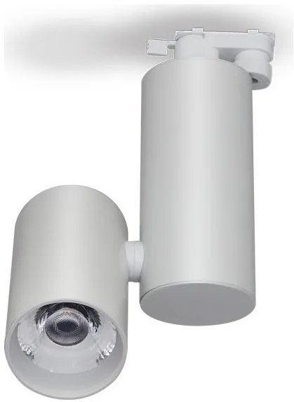 Φωτιστικό Ράγας V-TAC Track Light 30W LED Βάση Λευκή Φωτισμός Φως Ημέρας