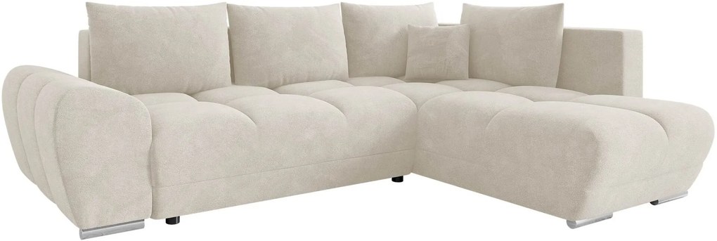 Γωνιακός καναπές Forrest-Ekrou-Δεξιά - 290.00Χ183.00Χ85.00cm