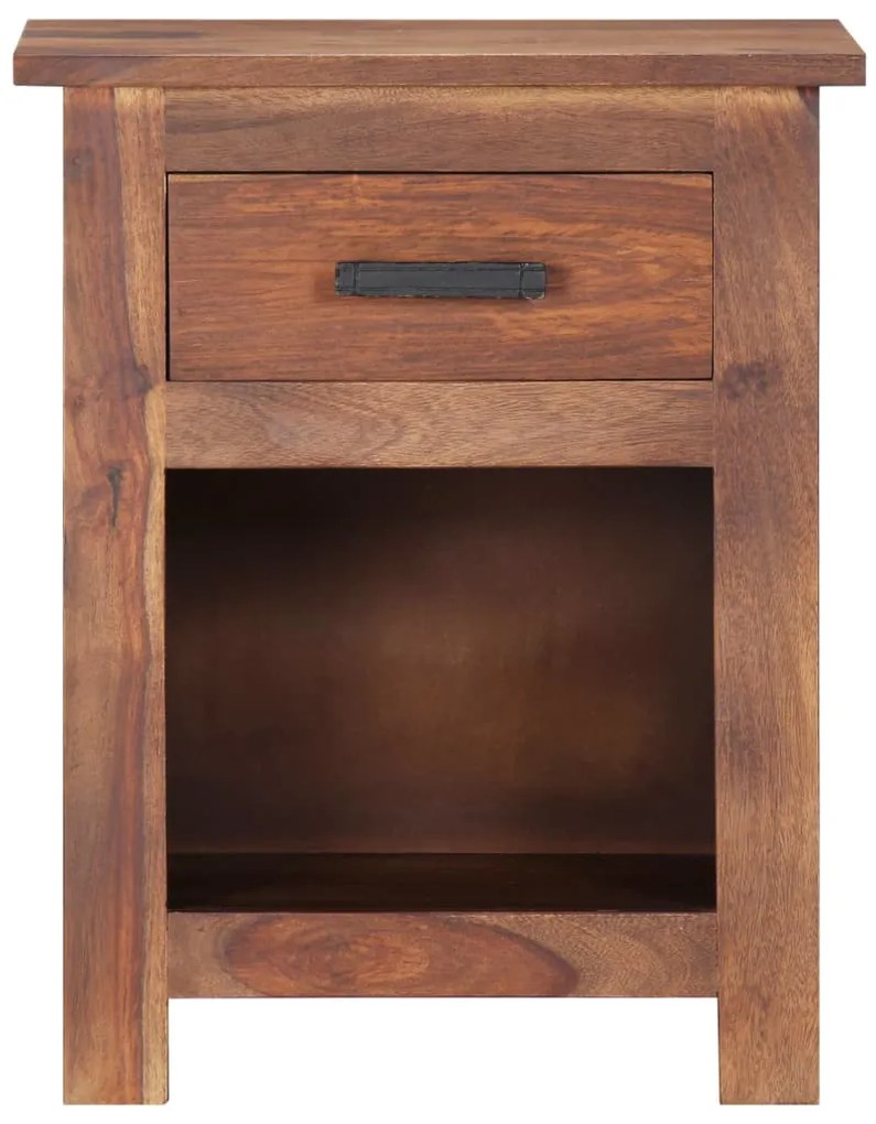 vidaXL Κομοδίνο 40 x 30 x 50 εκ. από Μασίφ Ξύλο