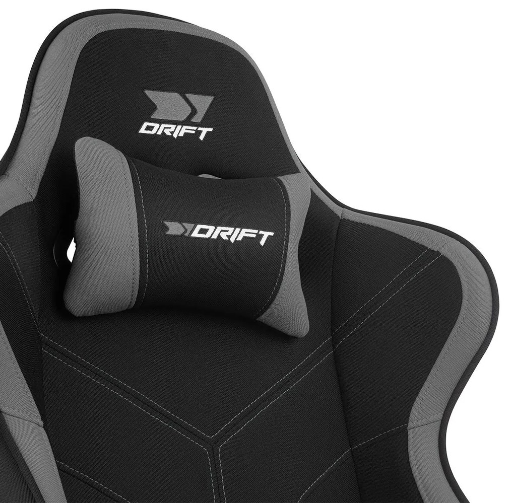 Καρέκλα Παιχνιδιού DRIFT DR110BGRAY Μαύρο Γκρι