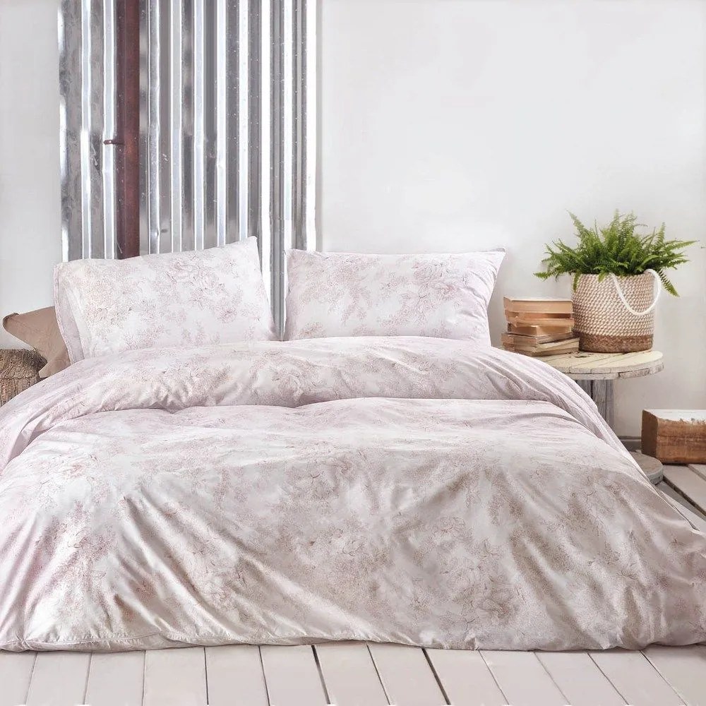 Κουβερλί Lucette (Σετ 2τμχ) Pink Ρυθμός Ημίδιπλο 160x240cm 100% Βαμβάκι