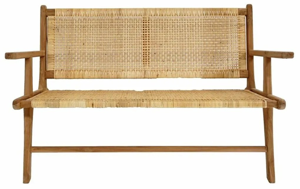 Παγκάκι DKD Home Decor Καφέ Φυσικό 120 x 76 x 68 cm