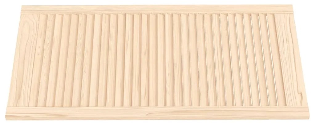 vidaXL Πορτάκι με Περσίδες 99,3x49,4 εκ. από Μασίφ Ξύλο Πεύκου