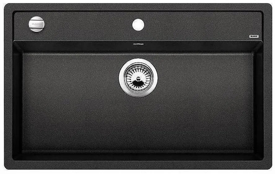 Blanco Dalago 8 Anthracite SILGRANIT™ PuraDur™ Γρανιτένιος Νεροχύτης Ένθετος με 1 Γούρνα 81,5x51cm