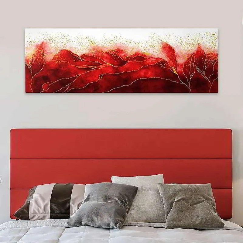 Πίνακας σε καμβά Red Passion&quot; Megapap ψηφιακής εκτύπωσης 120x40x3εκ.&quot;