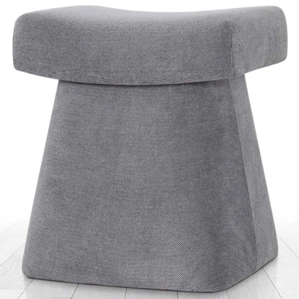 Σκαμπό Gurrata 209FLF1446 50x38x48cm Grey