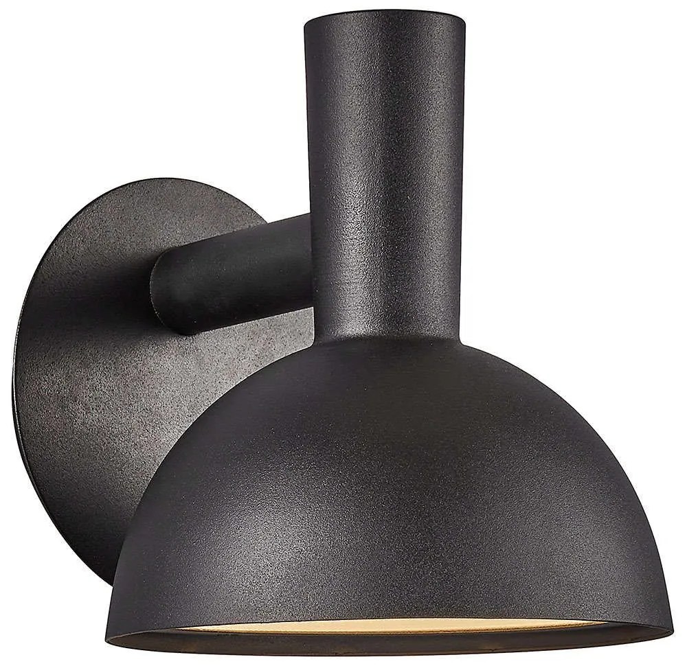 Φωτιστικό Τοίχου Arki 20 75181003 26x20cm 1xE27 20W IP54 Black Nordlux Steel,Plastic