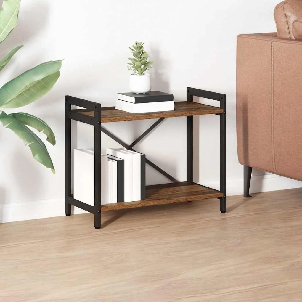 vidaXL Βιβλιοθήκη Παλαιό ξύλο 60 x 30 x 48.5 εκ Επεξεργασμένο ξύλο