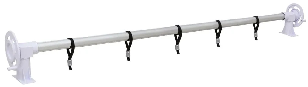 vidaXL Roller Καλύμματος Πισίνας με Πλαστική Βάση