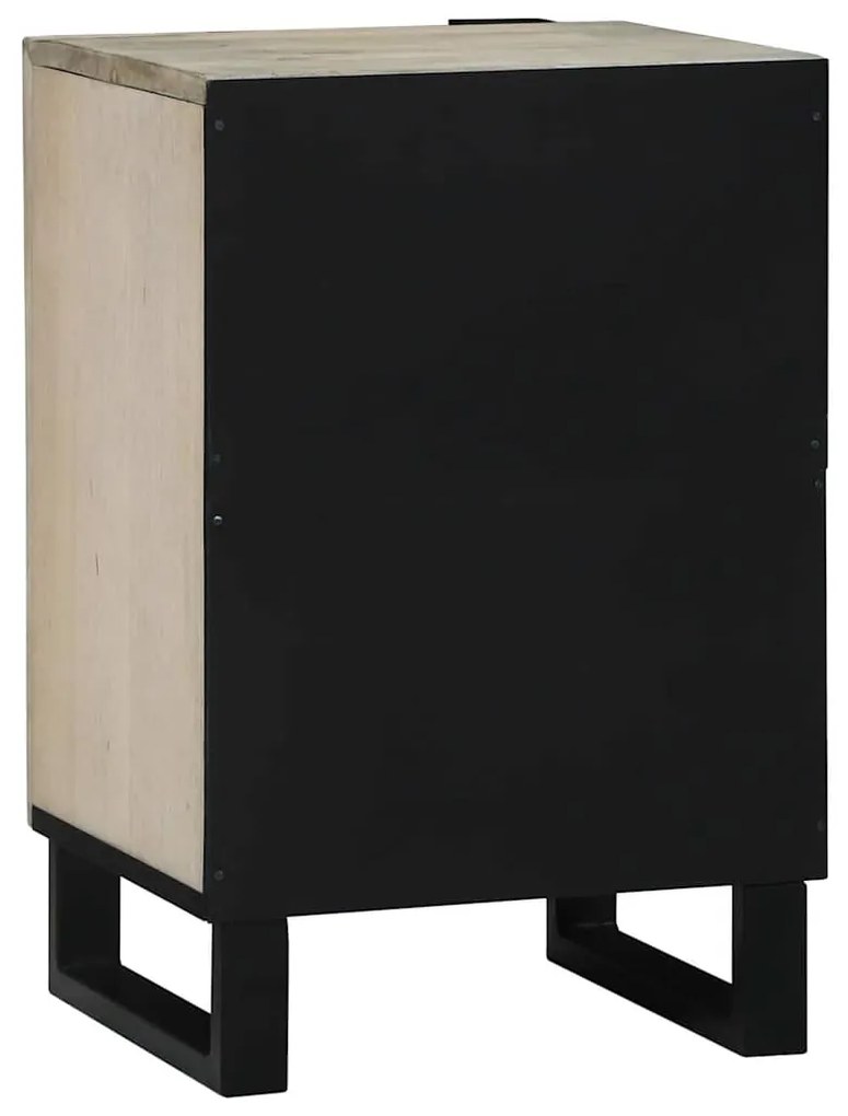 vidaXL Ντουλάπι Μπάνιου με ράφι Καφέ και Μαύρο 38 x 33.5 x 58 εκ.