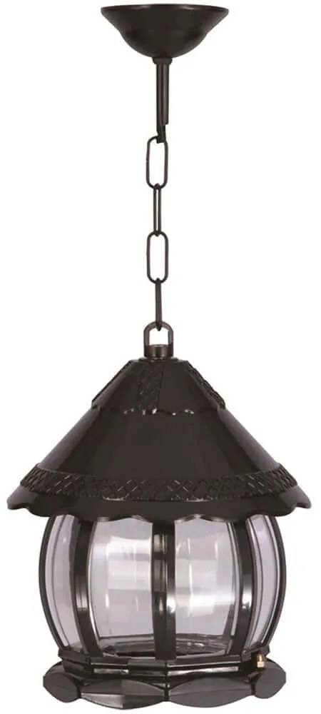 Φωτιστικό Οροφής 685AVN1222 Φ20x50cm E27 40W Black Opviq