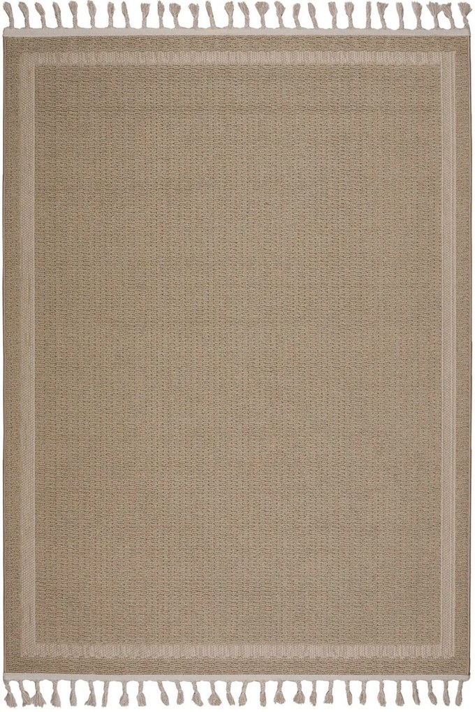 Χαλί Vannerie 68497 070 Beige Βιοκαρπέτ 160X230cm