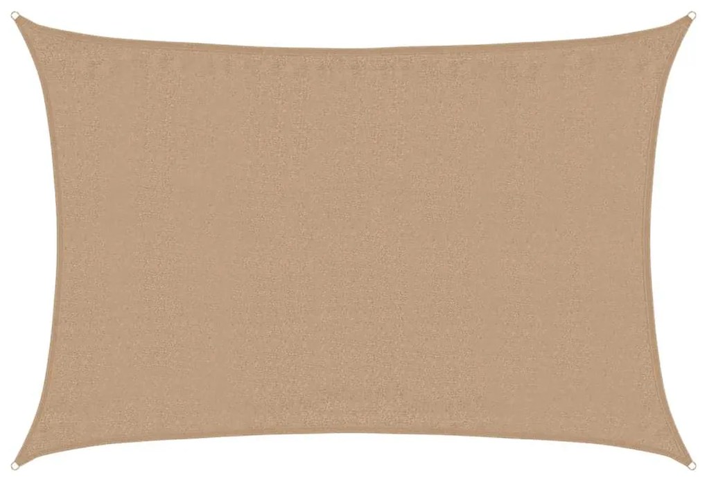 vidaXL Πανί Σκίασης Taupe 4 x 5 μ. από HDPE 160 γρ./μ²