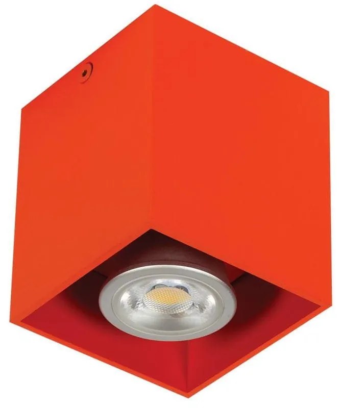Φωτιστικό Οροφής - Σποτ Orange 82x82x95 VK/03001/OR VKLed Aluminium