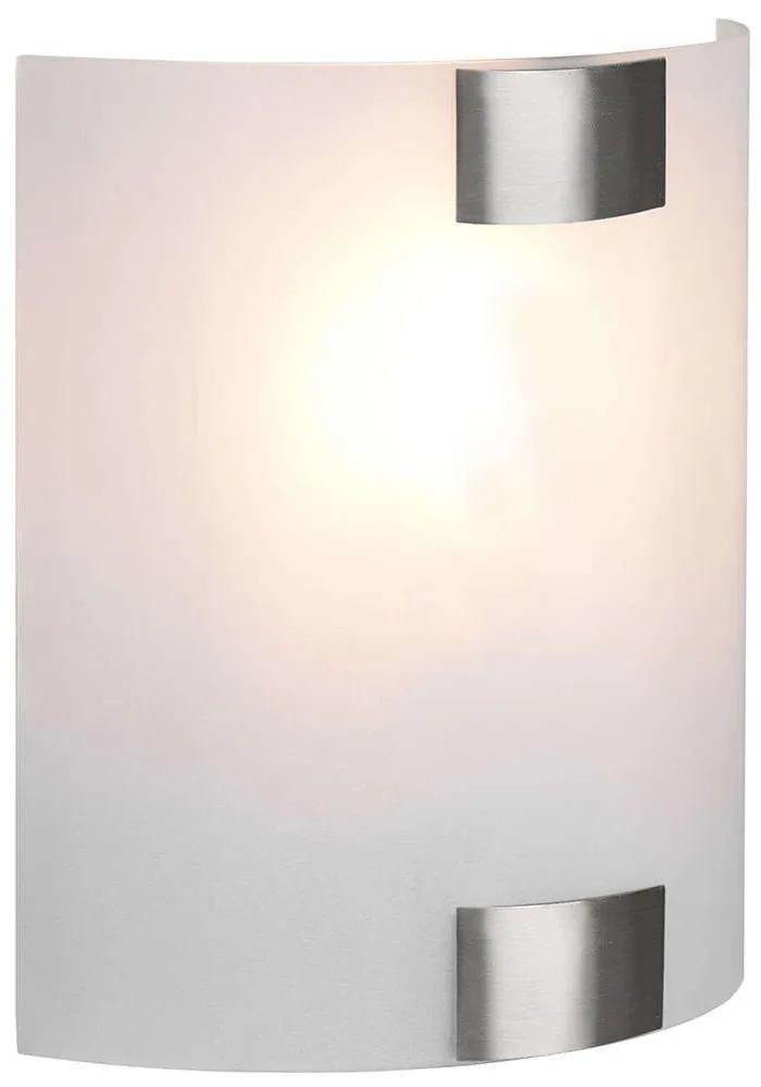 Φωτιστικό Τοίχου - Απλίκα  Pura 212700107 20x20cm 1xE27 40W Nickel-White Trio Lighting