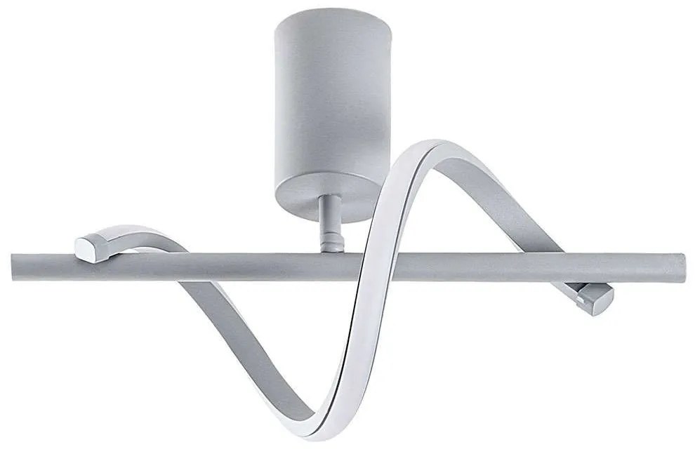 Φωτιστικό Οροφής - Πλαφονιέρα Likma 119FRS1511 41x25x16cm Led 11W 3000K Grey Opviq