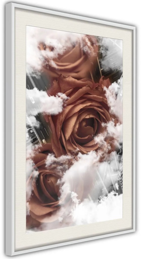 Αφίσα - Heavenly Roses - 20x30 - Χρυσό - Χωρίς πασπαρτού