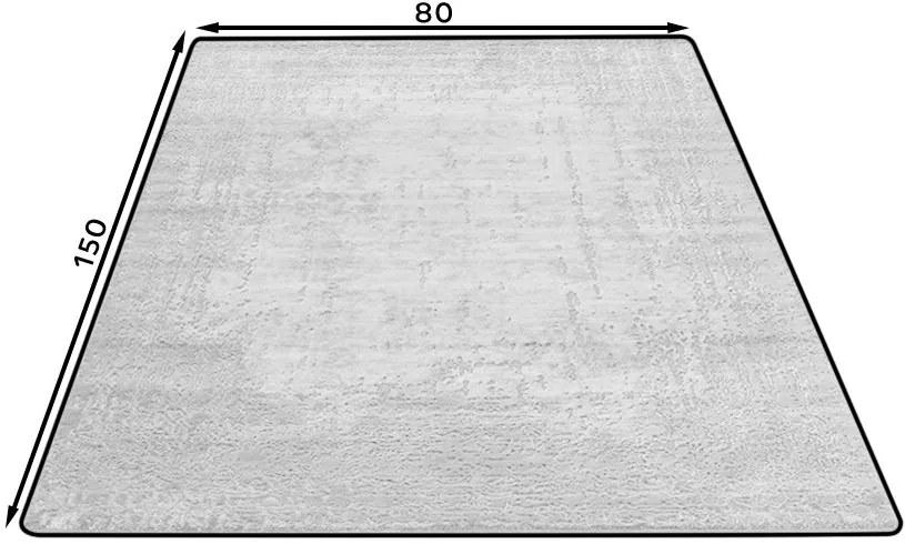 Χαλί Codi Gkri 80 x 150 εκ.