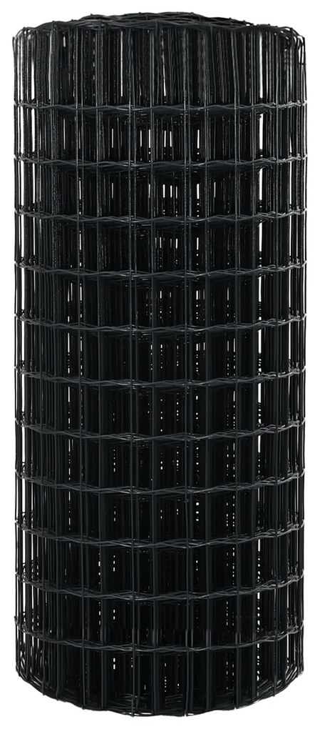 vidaXL Ευρωπαϊκό Φράχτη Γκρι 0.4x50 μ Σίδερο