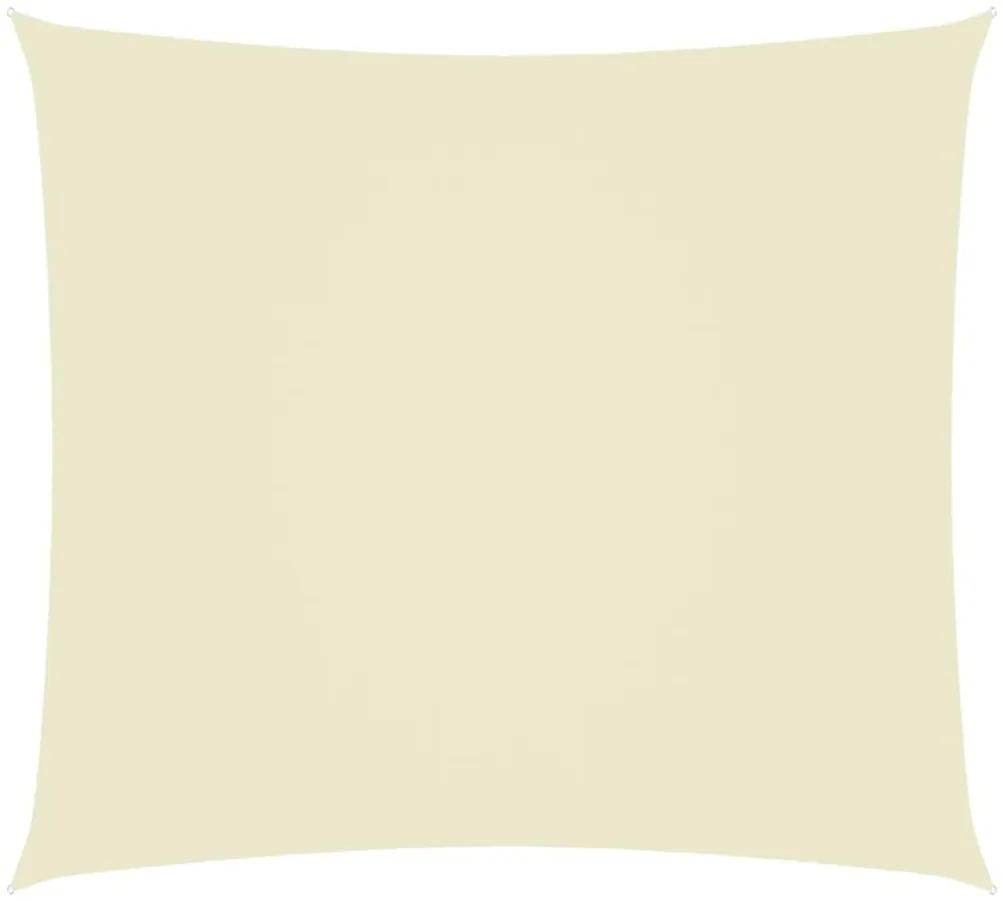 Πανί Σκίασης Ορθογώνιο Κρεμ 4 x 5 μ. από Ύφασμα Oxford - Κρεμ