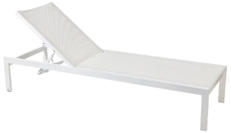 Ξαπλώστρα Casablanca 01-02-249 62x198x35cm White