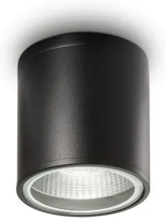 Σποτ Φωτιστικό Οροφής 1xGU10 Μαύρο ΙΡ55 Gun 122687 Ideal Lux 122687