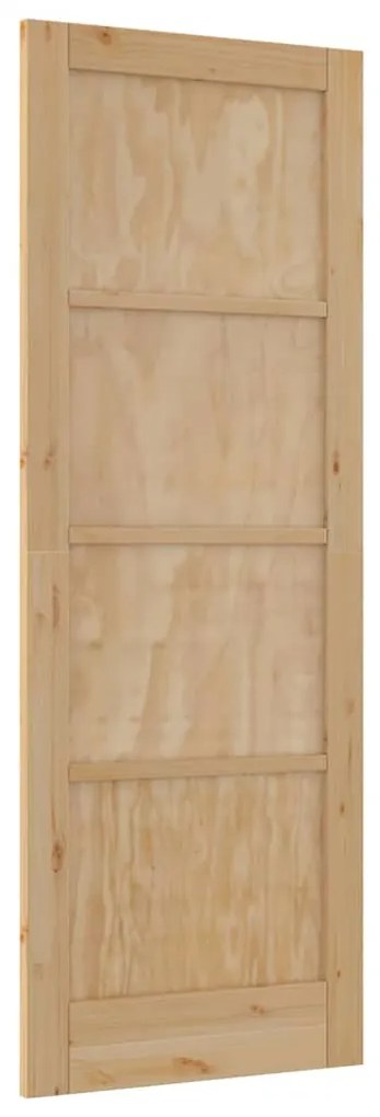 vidaXL Εσωτερική Πόρτα Καφέ 78 x 211 εκ Κόντρα πλακέ